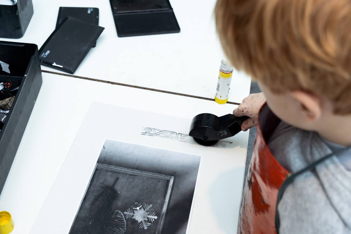 SCHWARZ UND WEISS: Atelier 