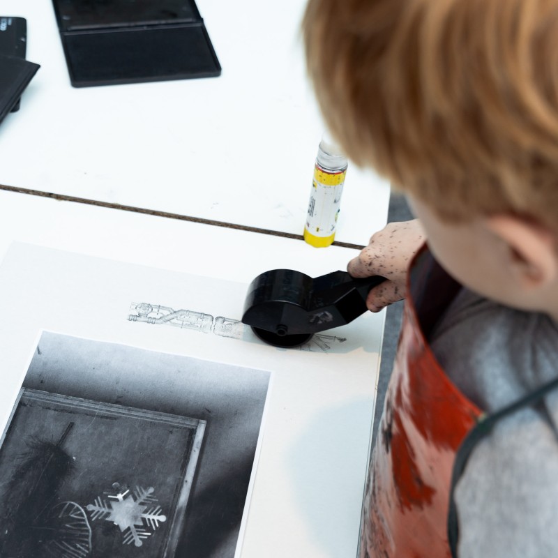 SCHWARZ UND WEISS: Atelier 