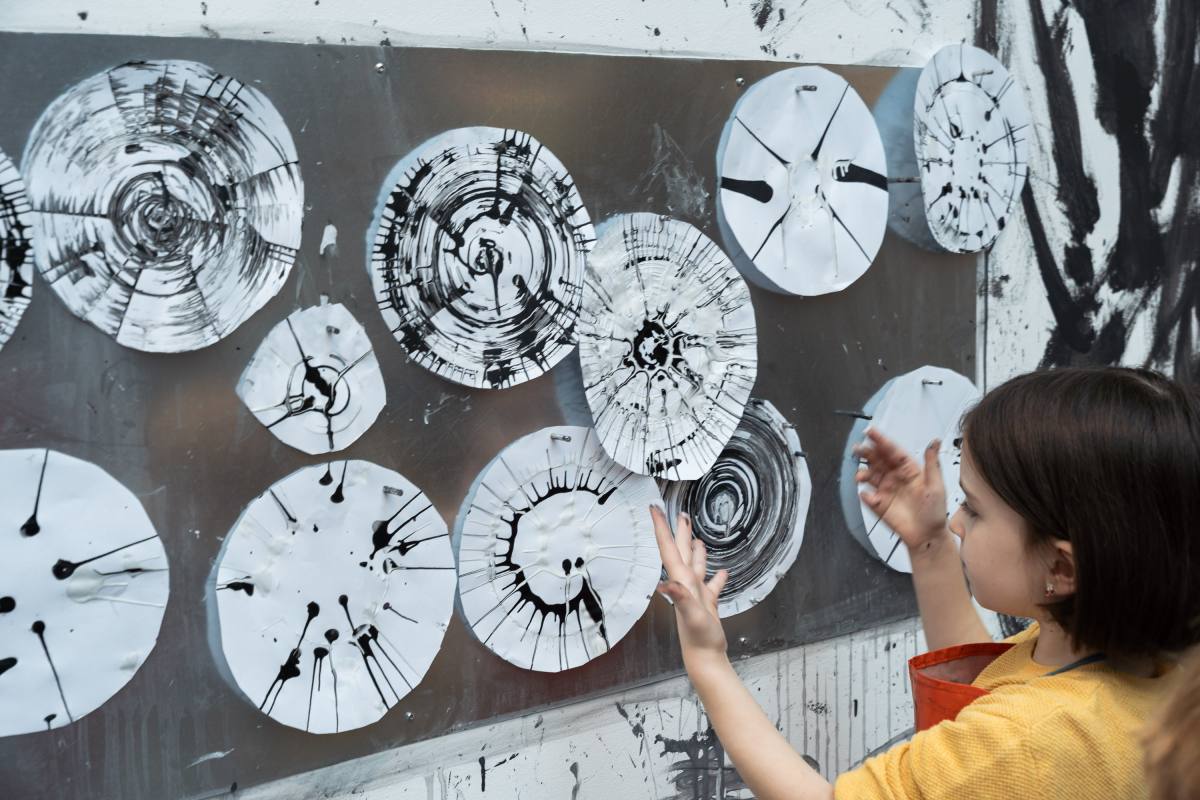 Schwarz weiss: Atelier